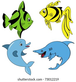 Sea fauna
