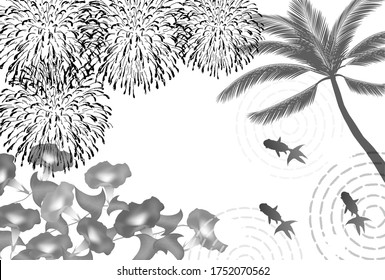 金魚 花火 のベクター画像素材 画像 ベクターアート Shutterstock