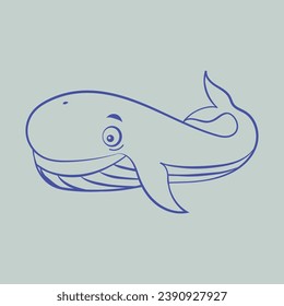 Sea fish, animal, food, cartoon design by illustrator, turtle, crab, shell, shark, whale, starfish, fish etc.