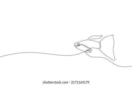 Sea fish vector icon.Outline,line vector icon isolated on white background sea fish.
