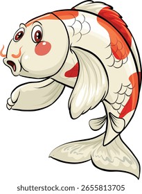 Sea Fish Vektorgrafik - Kinderfreundliche Cartoon