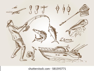 Saltwater Fishing Bait Stock Images, Royalty-Free Images & Vectors ...