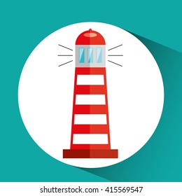 sea flat icon design 