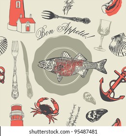 sea food card