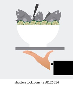 sea food design, vector illustration eps10 graphic 
