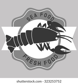 sea food design, vector illustration eps10 graphic 