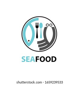 Sea food gastronomy graphic design, vector illustration