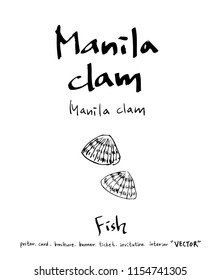sea food illustrations / Hand drawn food ingredients - vector