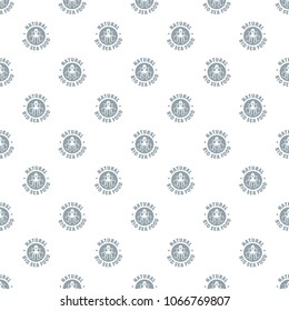 Sea food pattern vector seamless repeat for any web design