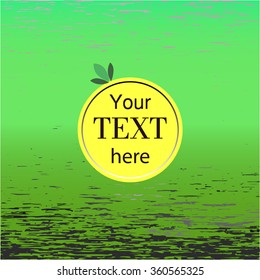 Sea green background