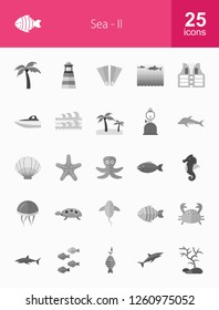 Sea Grey Icons