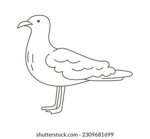 Seeschwulstvogel-Vektorgrafik