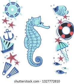 sea ​​creatures holiday