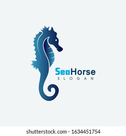 Sea horse icon Logo and symbol template vector design
