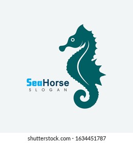 Sea horse icon Logo and symbol template vector design