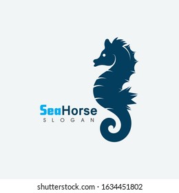Sea horse icon Logo and symbol template vector design