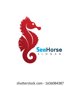 Sea Horse icon logo and symbol creative vector illustration