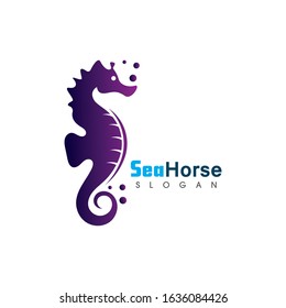 Sea Horse icon logo and symbol creative vector illustration