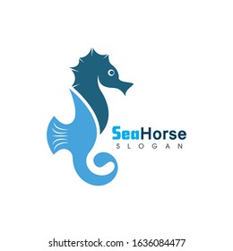 Sea Horse icon logo and symbol creative vector illustration