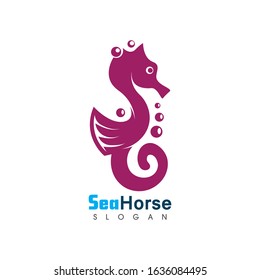 Sea Horse icon logo and symbol creative vector illustration