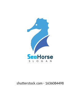 Sea Horse icon logo and symbol creative vector illustration