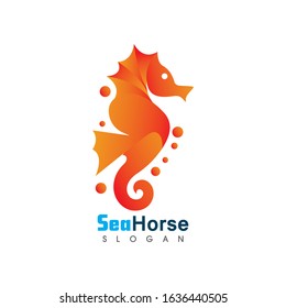 Sea Horse icon logo and symbol creative vector illustration