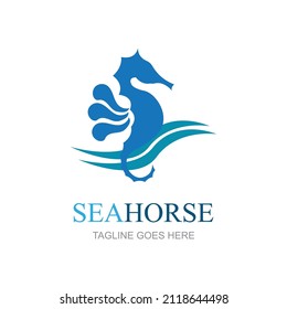 Sea Horse icon logo and symbol creative vector illustration