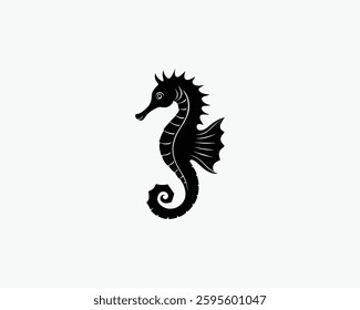 sea horse Illustration Vector Art Design