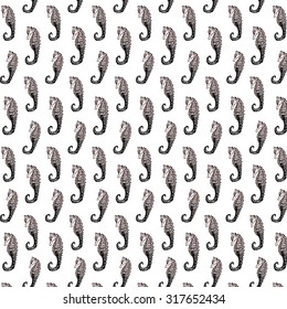 Sea horse pattern