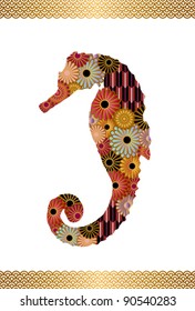 sea horse silhouette