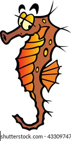 sea horse vector