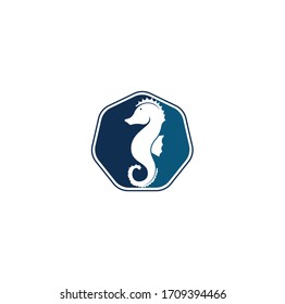 Sea Horse vector logo design