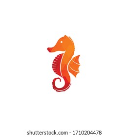 Sea Horse vector logo design