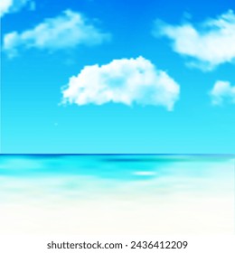 sea hot summer summer background