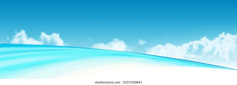 Meerheiße Sommer Hintergrund