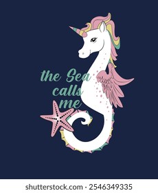 sea hourse star art fashion