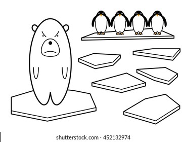 Sea ice and polar bear