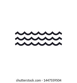 Sea Icon Vector Illustration Eps