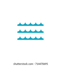 Sea Icon Vector Isolated