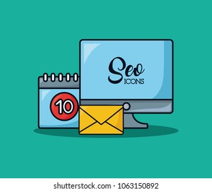 sea icons design
