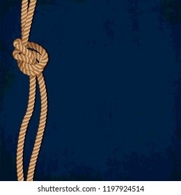 sea knot of rope