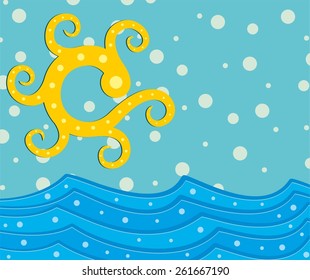 Sea landscape