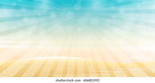 Sea landscape Summer background