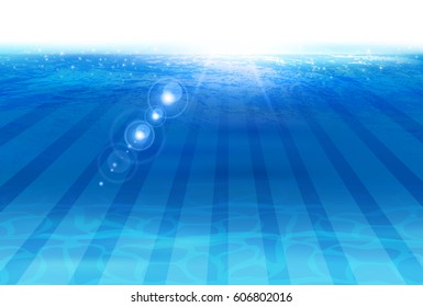 Sea landscape Summer background