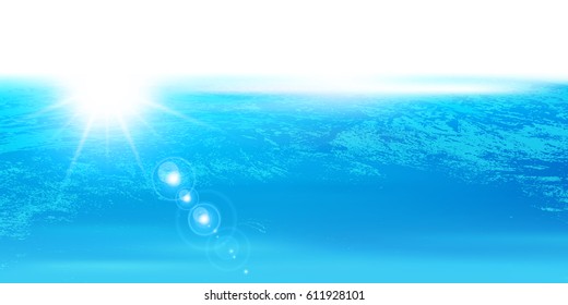 Sea landscape Summer background