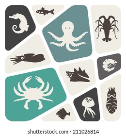 Sea life background