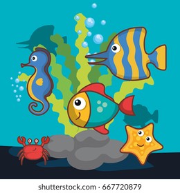 Sea life design