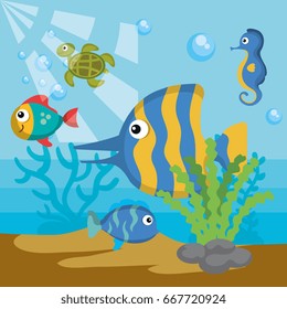 Sea life design