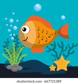 Sea life design