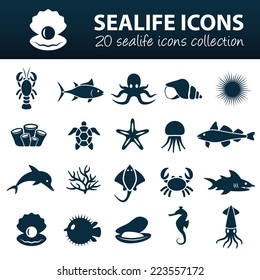 sea life icons